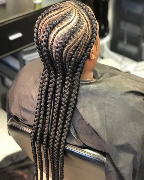 6 Goddess Braids