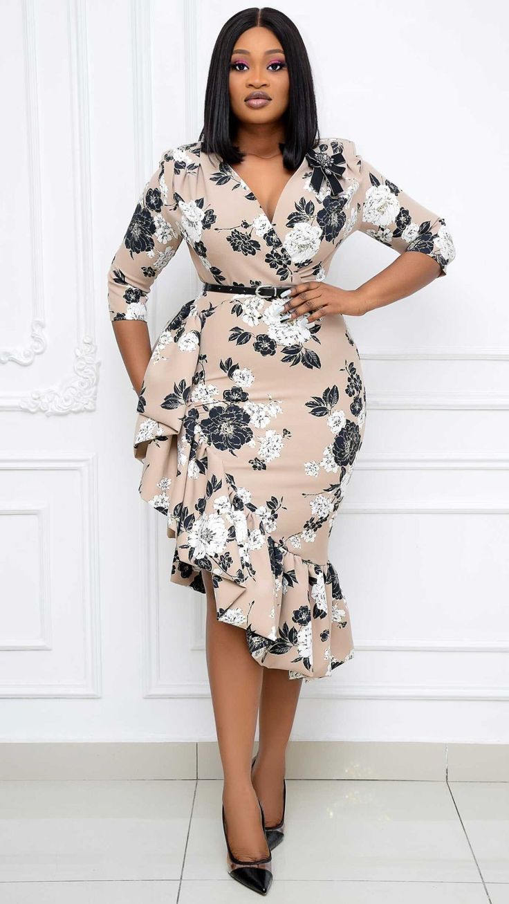 Chiffon midi dresses casual