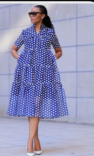 High-Low Chiffon Midi Dress