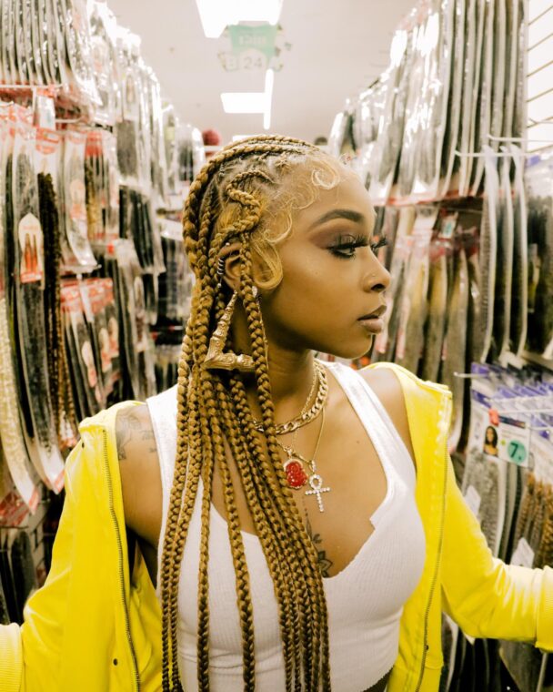 Latest Coi Leray Braids Styles