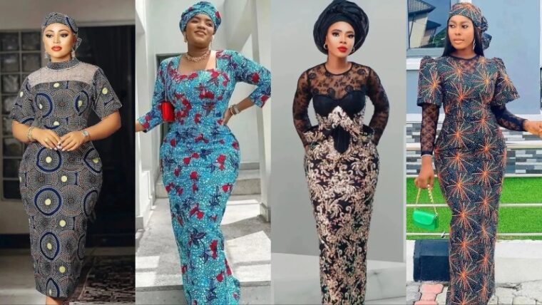 Lace and Ankara Outfits