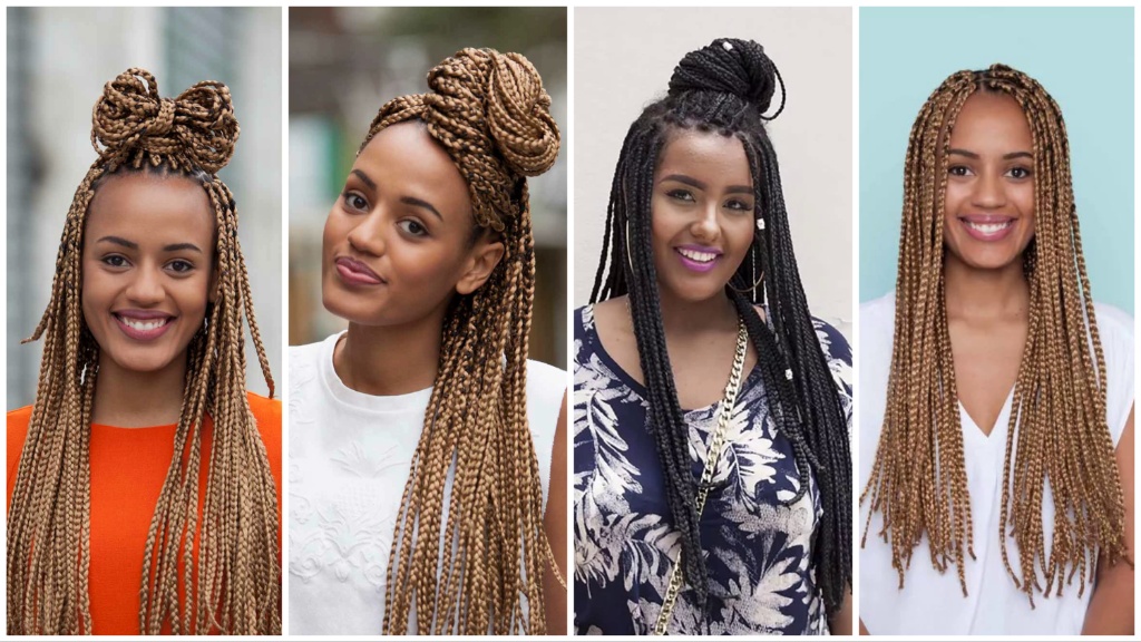 20 Ways To Style Your Long Box Braids You Need To Try | OD9JASTYLES