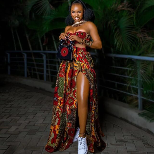 Ankara Gown Style