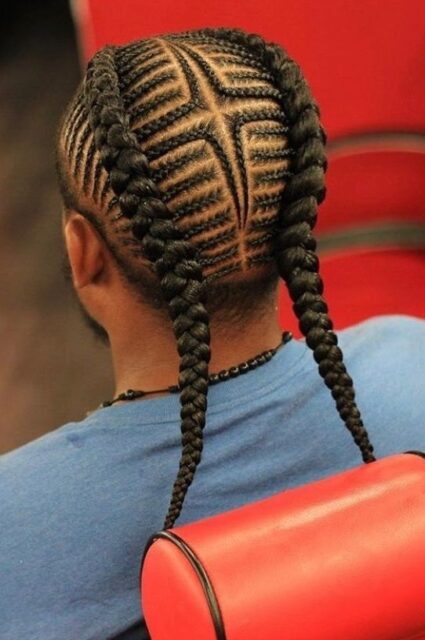 French Twist Braid for men