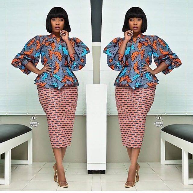 How to mix and match ankara prints