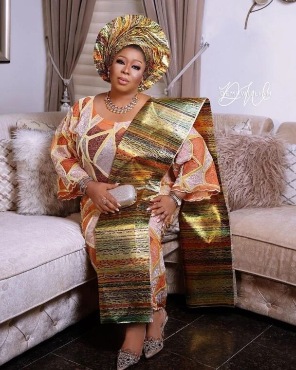 Aso Oke for Yoruba Traditional Wedding