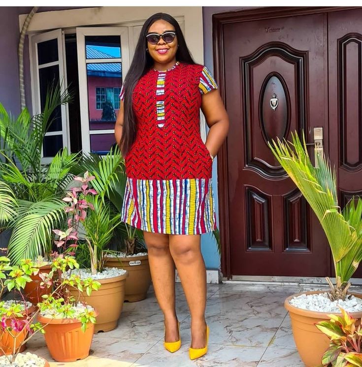 Ankara Shift Dresses (2)