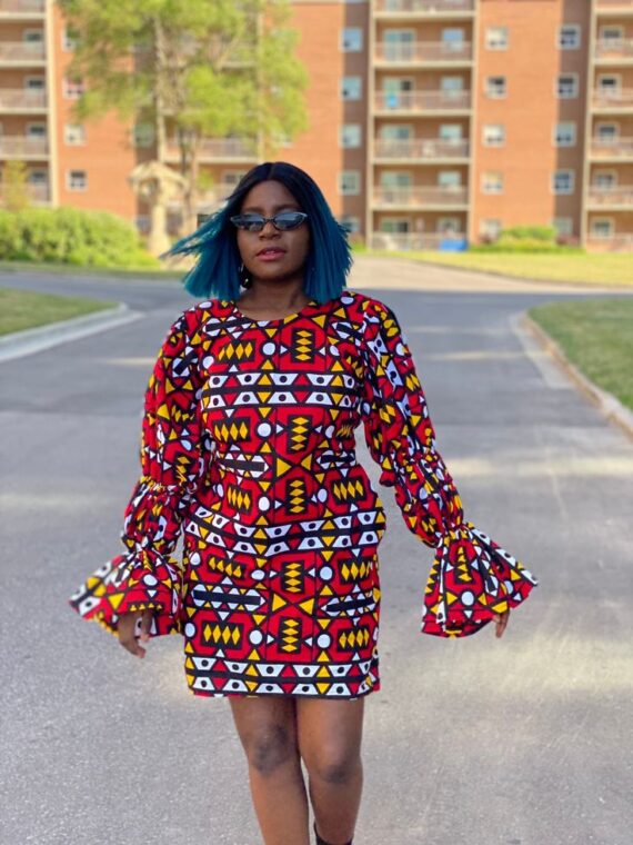 Ankara Shift Dresses (4)