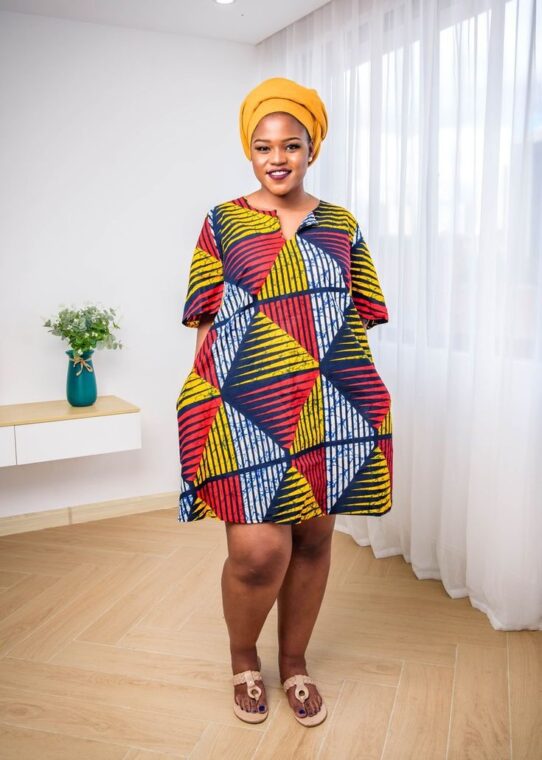 Ankara Shift Dresses (6)