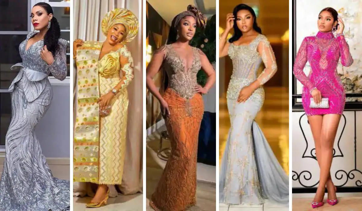 15 Best Lace Gown Styles For Nigerian Wedding