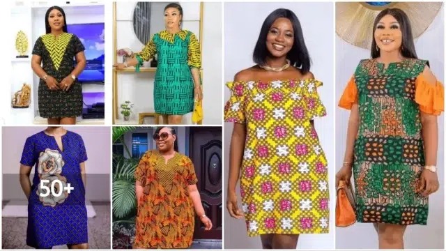 Ankara Shift Dresses
