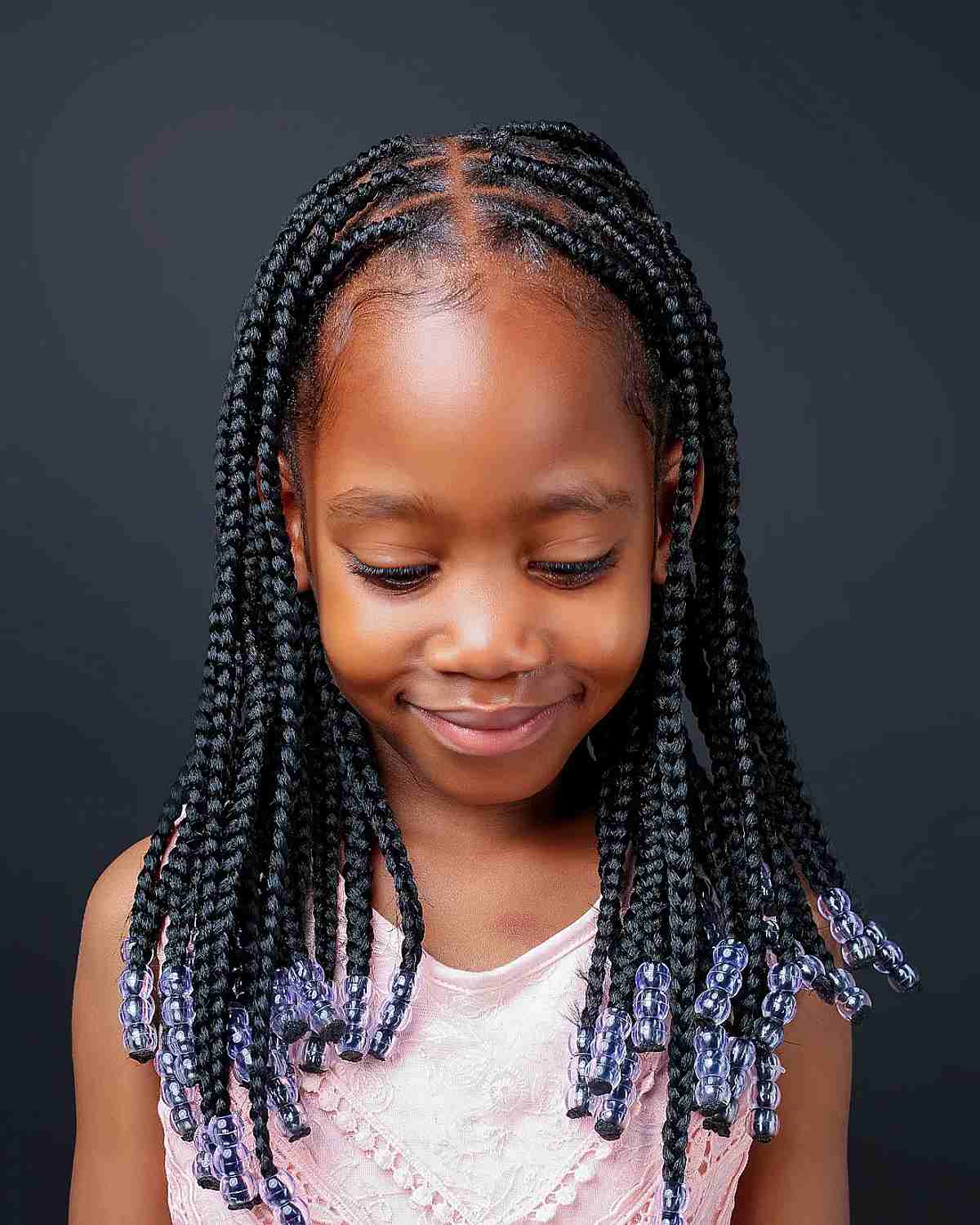 22 Hottest & Chic Box Braids for Kids 2023