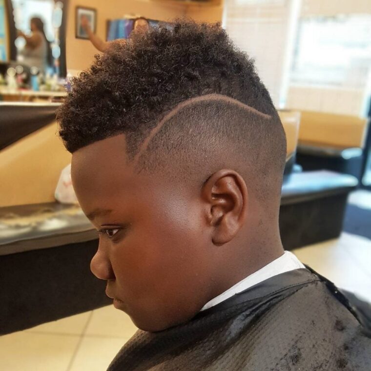 high top fade