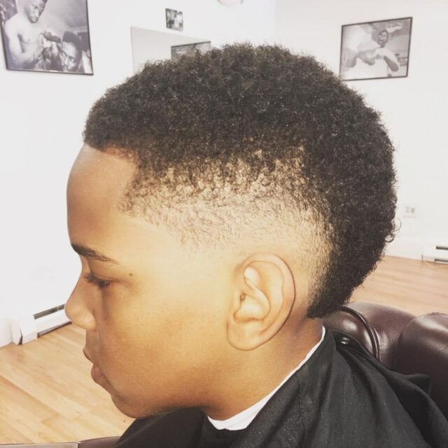 mohawk fade