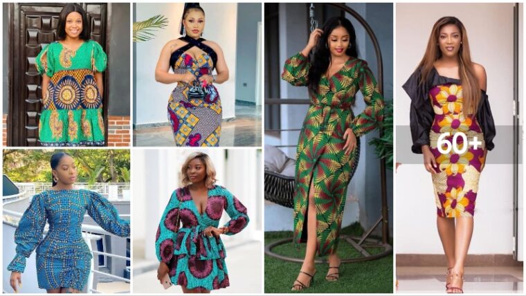 65 Simple Ankara Gown Styles For Young Ladies