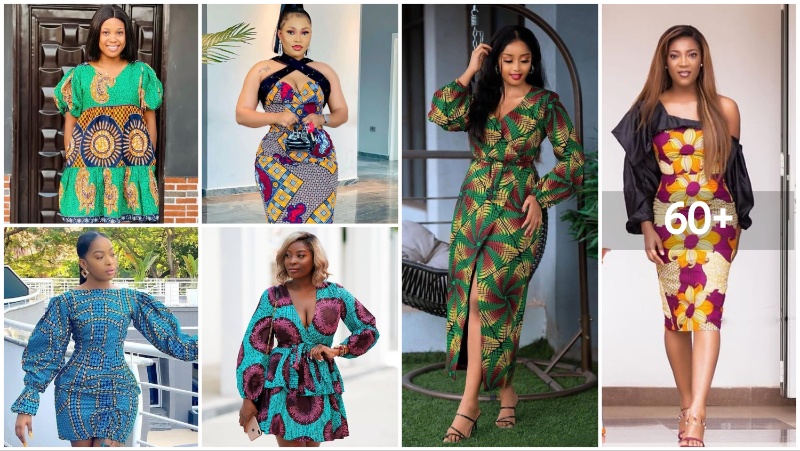 65 Simple Ankara Gown Styles For Young Ladies | OD9JASTYLES