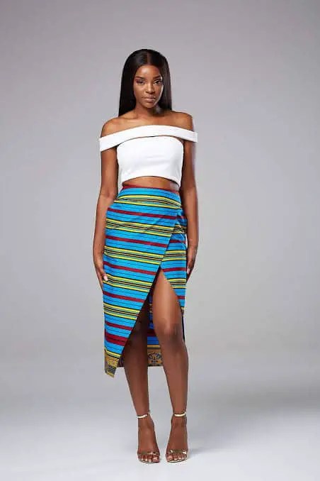 Ankara pencil skirts and tops