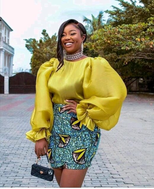 Ankara pencil skirts and tops