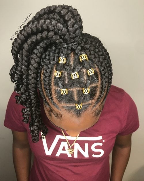 Feed In Ghana Braids