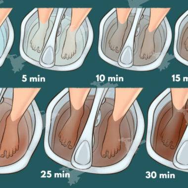 ½ cup bentonite clay ½ cup Epsom salt A few drops of any essential oil Instructions: First add the Epsom salt in a hot bath to dissolve. Then, add the clay in a small amount of water. After is dissolved add it in the bath. Soak your feet for 20-25 minutes. This foot bath increases the magnesium levels and cleanses your body. Oxygen Detox Bath You’ll need: 2 cups of hydrogen peroxide 1 tbsp. ginger powder Instructions: First fill your tub with hot water and add the ingredients. Soak your feet for half an hour. This foot bath detoxes your body and treats allergies and skin irritations.