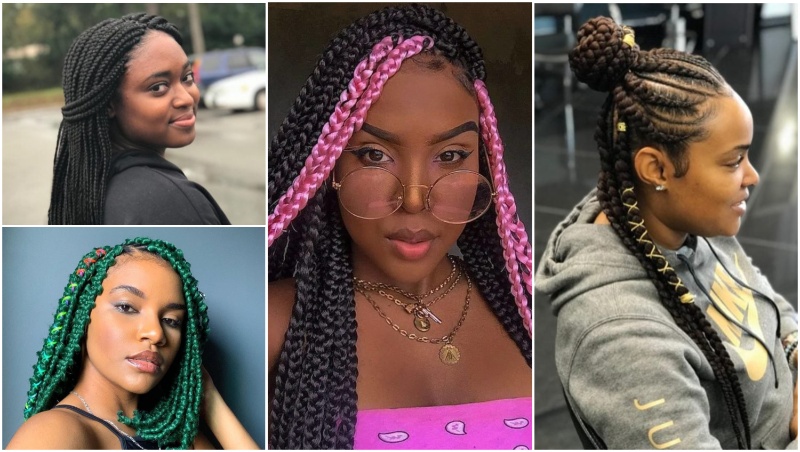 30 Easy Ways to Style Big Box Braids Just Like a Queen