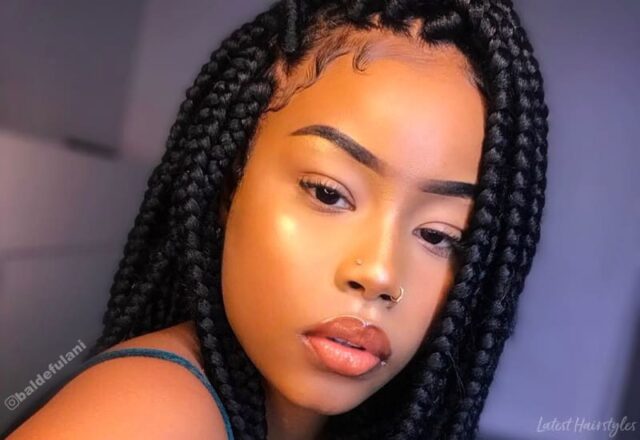 Big Box Braids Hairstyles