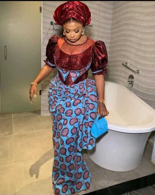 ankara native gown for ladies