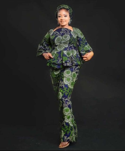 ankara native gown for ladies