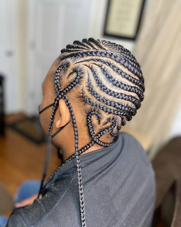 Classic Lemonade Braids With Heart