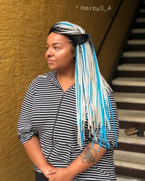 Unique Faux Locs Mermaid