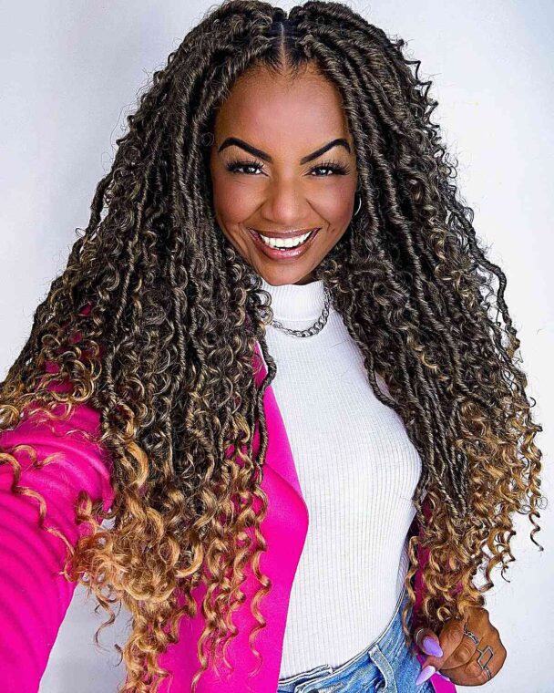 Stylish Crochet Faux Locs for Black Ladies