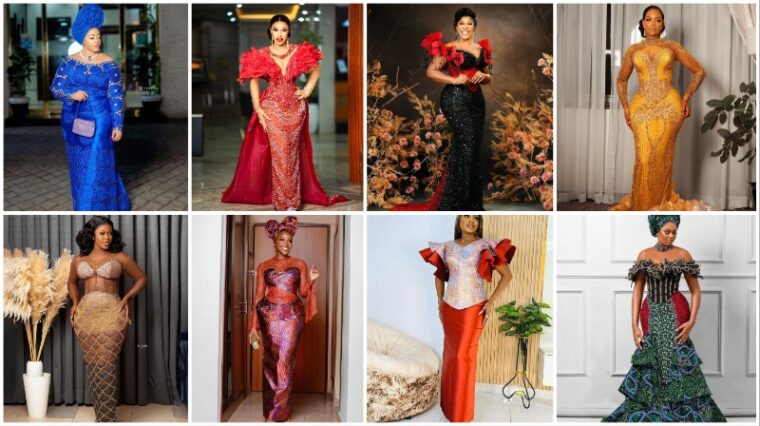 Aso Ebi Wedding Dresses