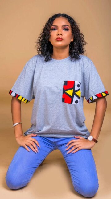 Our African Tribal Print T Shirt Is Great For An Everyday Look
