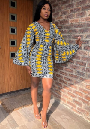 Short African Fashion Dresses 5