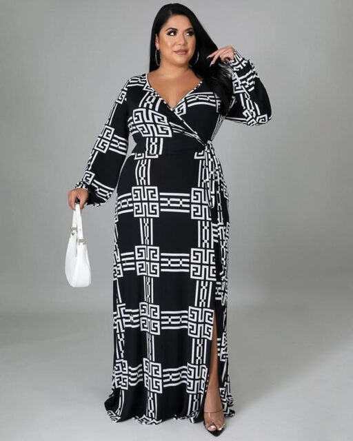 Chiffon Maxi Gown 6