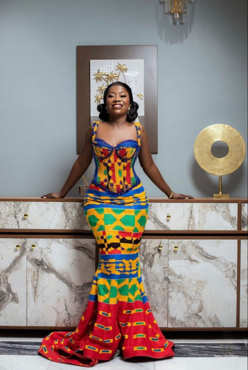 Mermaid Gowns You Can Recreate With Ankara Or Kente Fabric 2