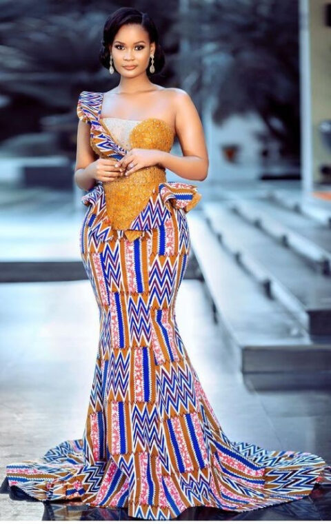 Mermaid Gowns You Can Recreate With Ankara Or Kente Fabric 5