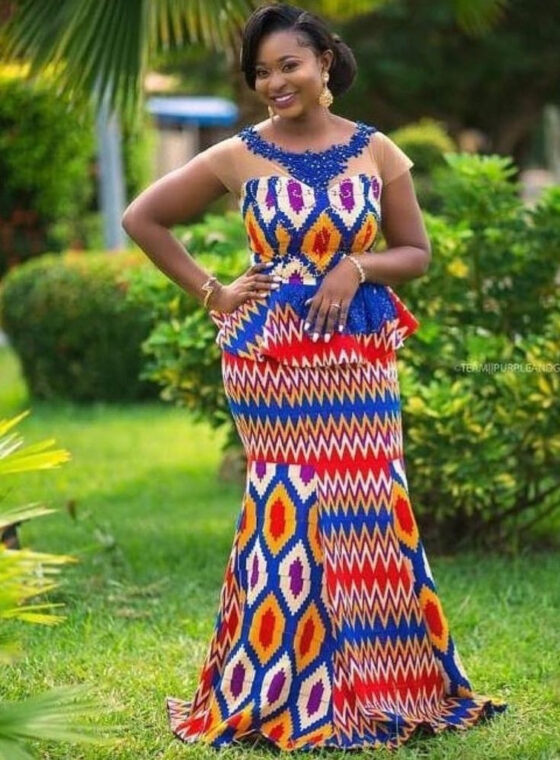 Mermaid Gowns You Can Recreate With Ankara Or Kente Fabric 6