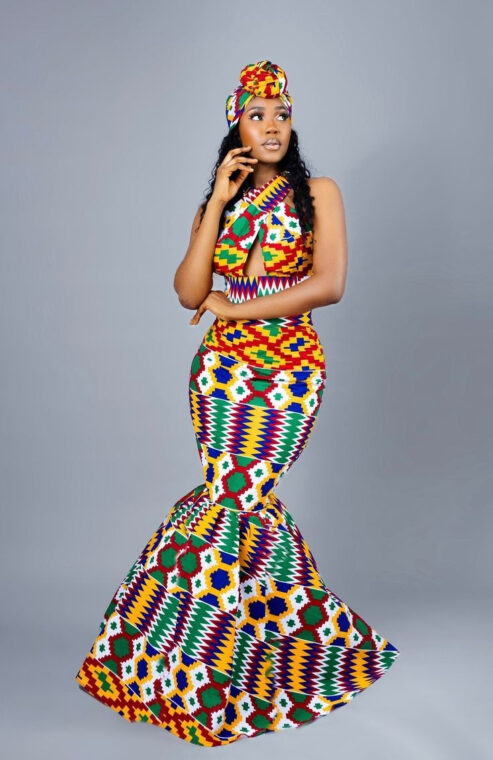 Mermaid Gowns You Can Recreate With Ankara Or Kente Fabric 8