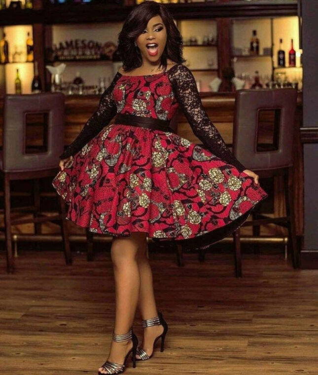 Ankara Skater Dress (19)