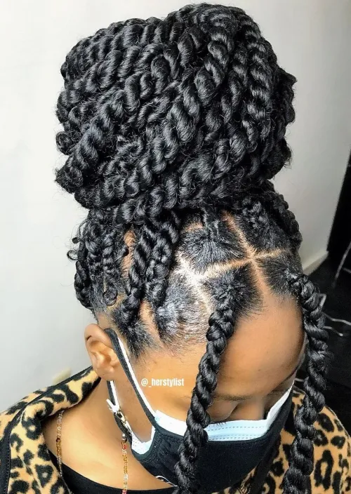 Large Passion Twist Bun