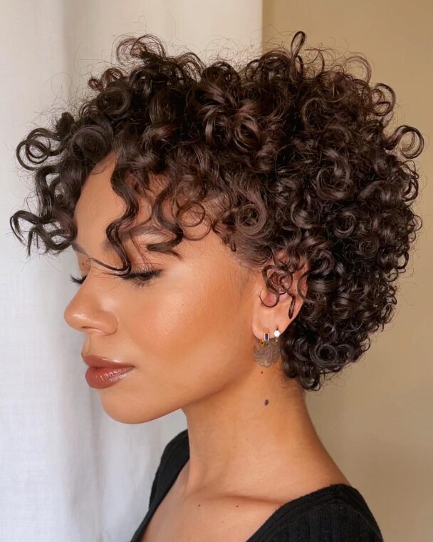 Curly Pixie Curls