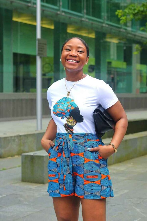 Ankara Shorts Set main image 1