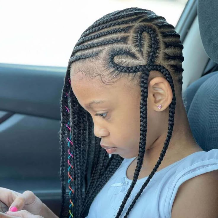 Lemonade Braids with Heart