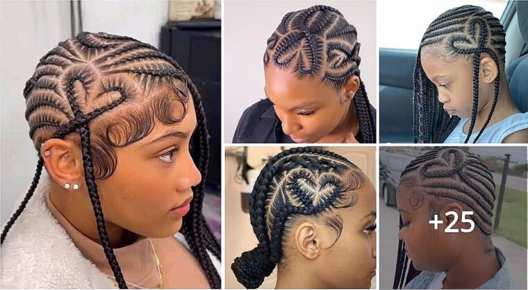 Lemonade Braids with Heart