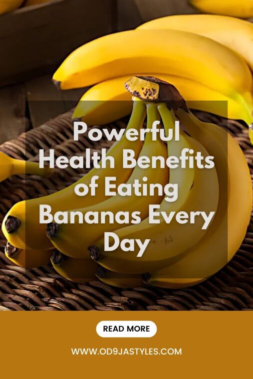 Powerful Health Benefits of Eating Bananas Every Day