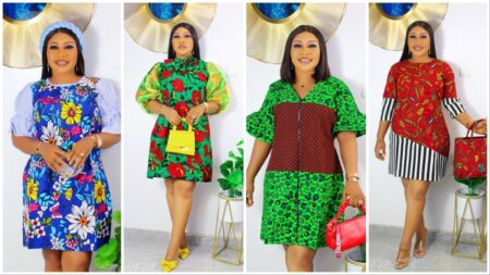 Ankara Shift Dress Styles