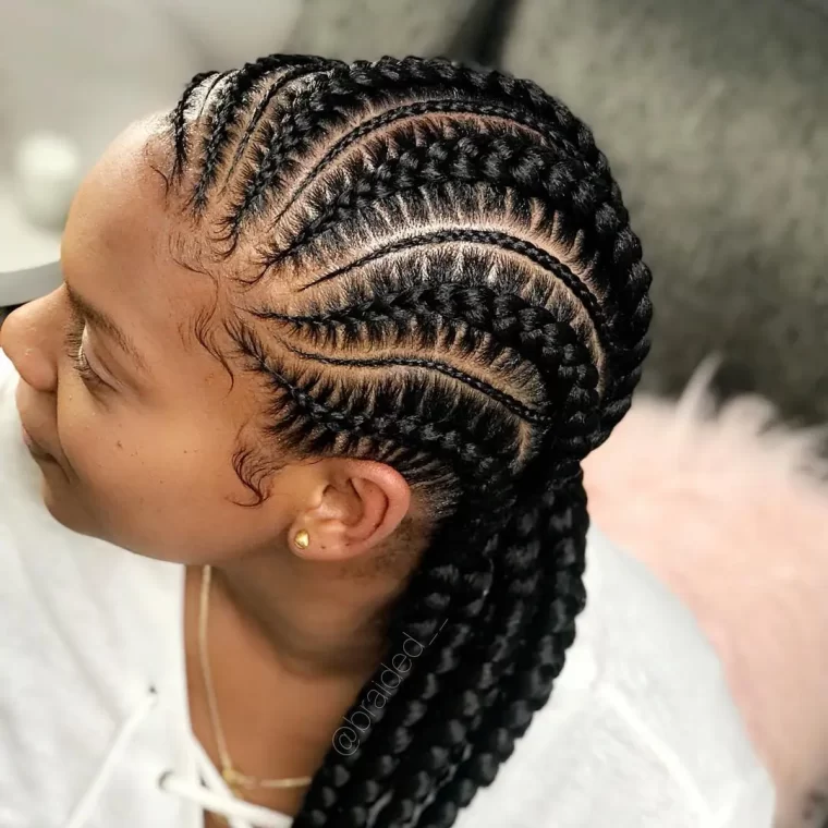 Braided hairstyles for natural hair