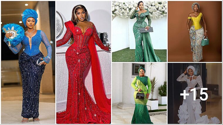 Stunning Dress Designs You'll Adore Lace, Sequins & Ankara Magic