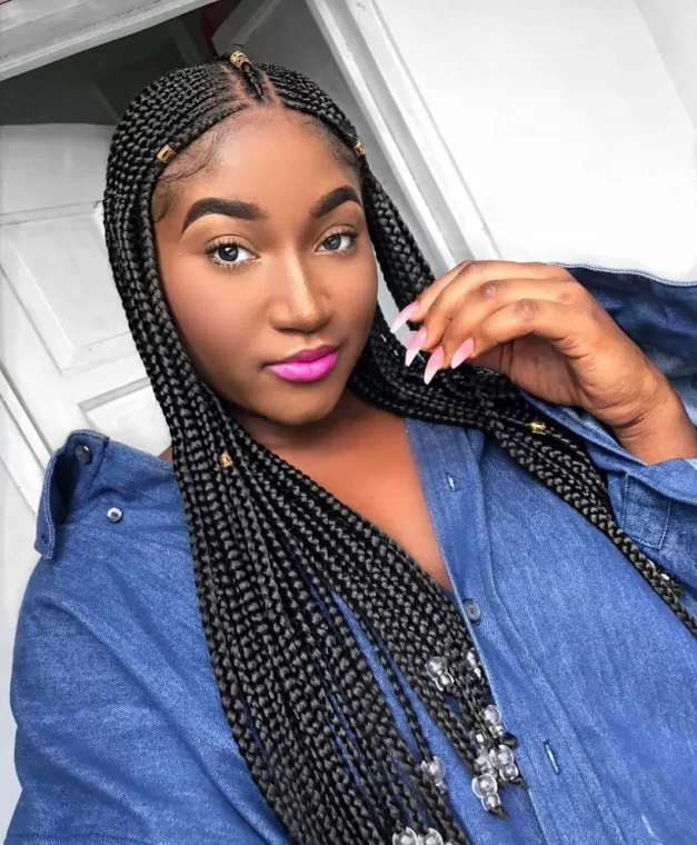 Classic Waist-Length Box Braids